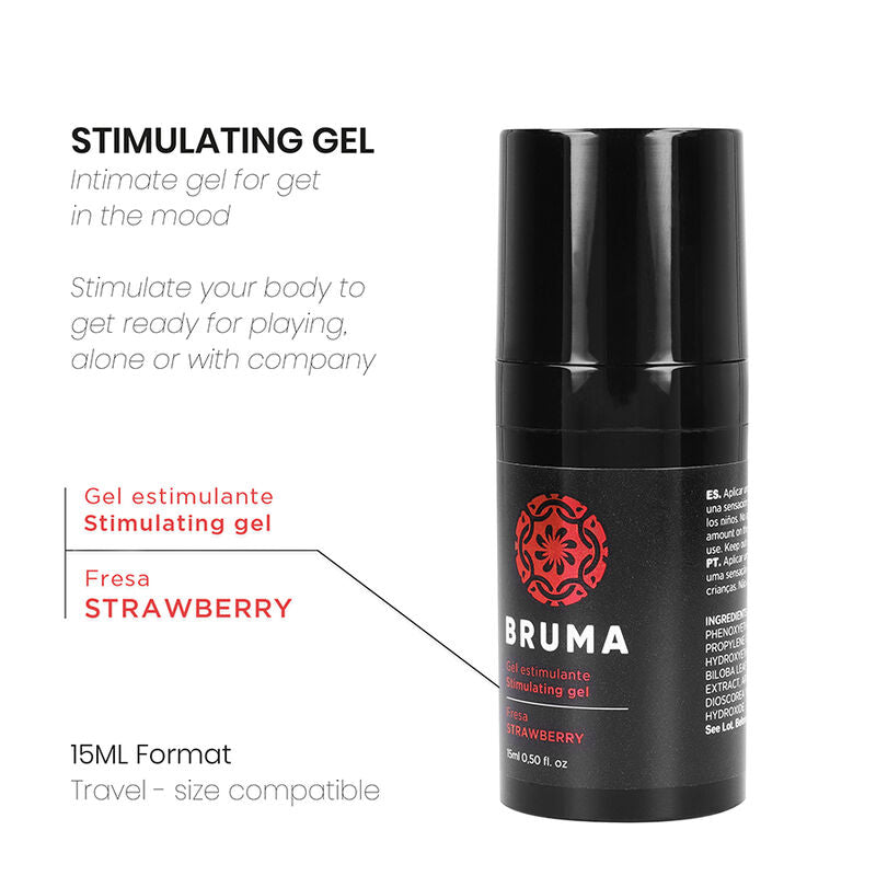 MIST - POWERFUL ORGASM INTENSIFYING GEL STRAWBERRY FLAVOR 15 ML