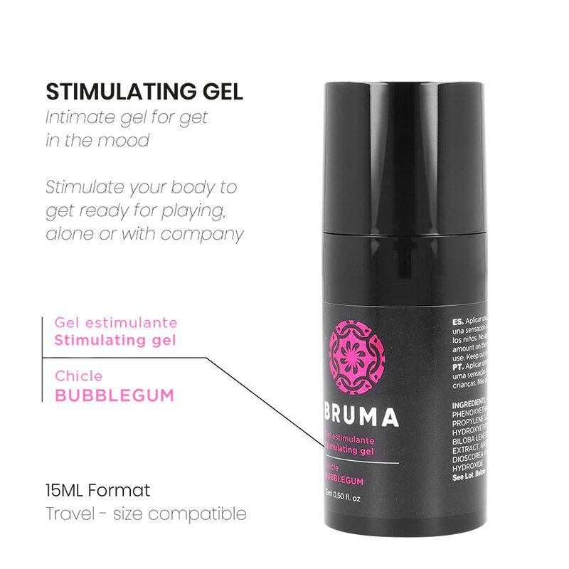 MIST - POWERFUL ORGASM INTENSIFYING GEL WITH GUM FLAVOR 15 ML