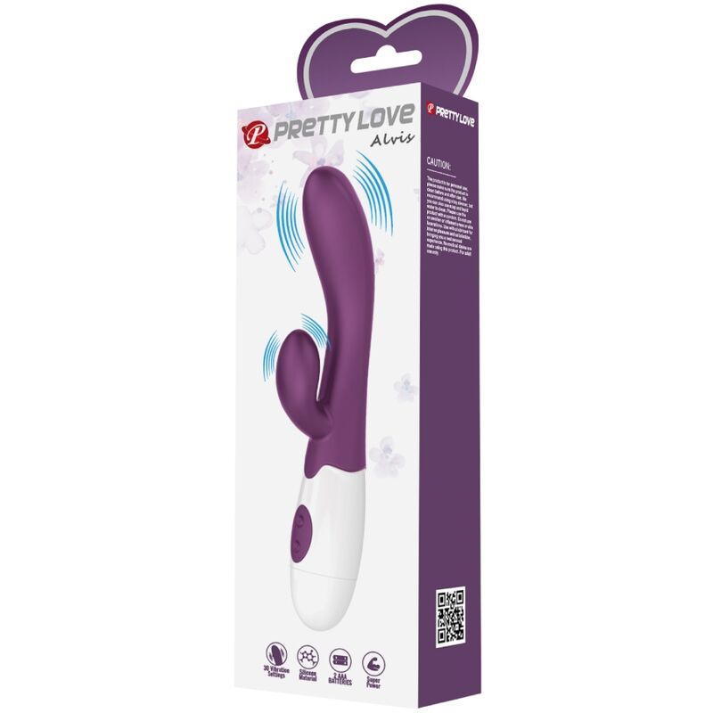PRETTY LOVE - ALVIS VIBRATOR RABBIT & G-SPOT PURPLE