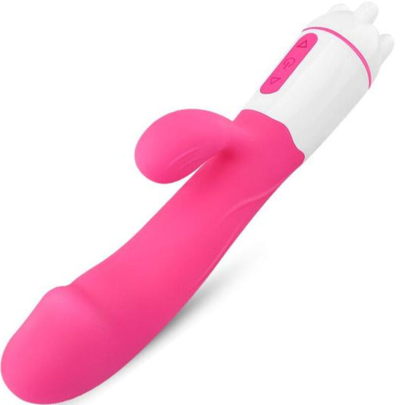 ARMONY - HAPPY VIBRATOR & RECHARGEABLE STIMULATOR FUCHSIA
