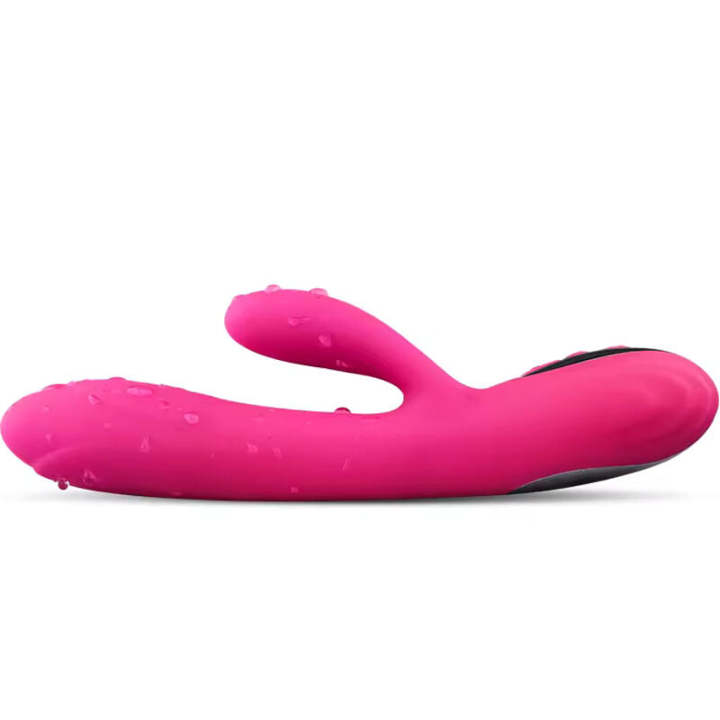 ARMONY - FLEXIBLE VIBRATOR & STIMULATOR WITH HEAT EFFECT FUCHSIA