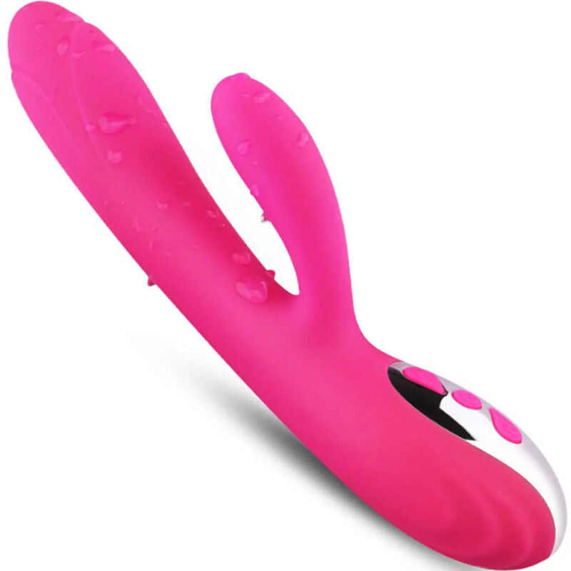 ARMONY - FLEXIBLE VIBRATOR & STIMULATOR WITH HEAT EFFECT FUCHSIA