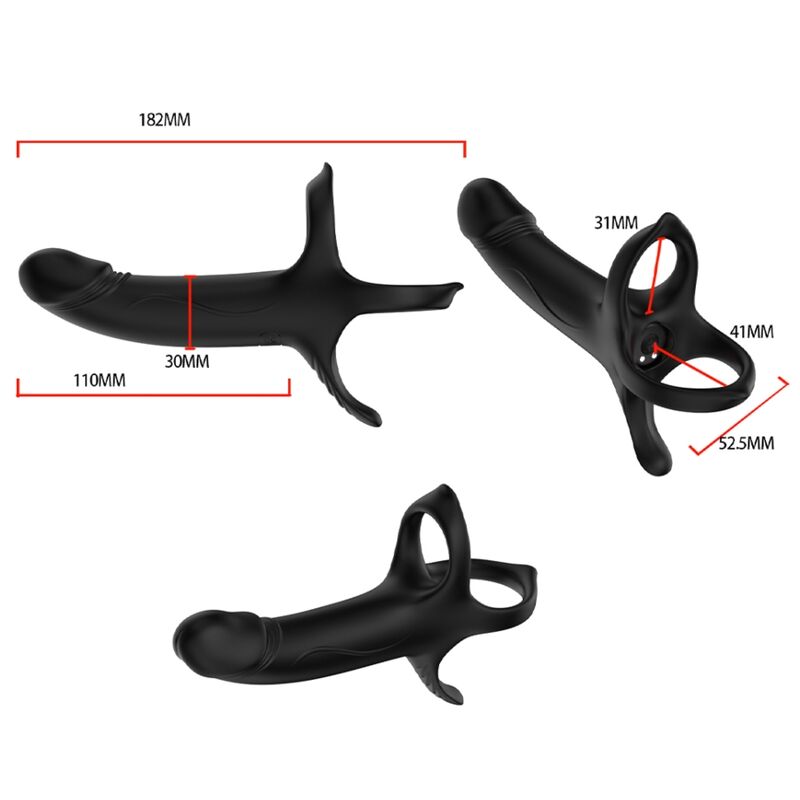 ARMONY - DILDO WITH RING & VIBRATOR