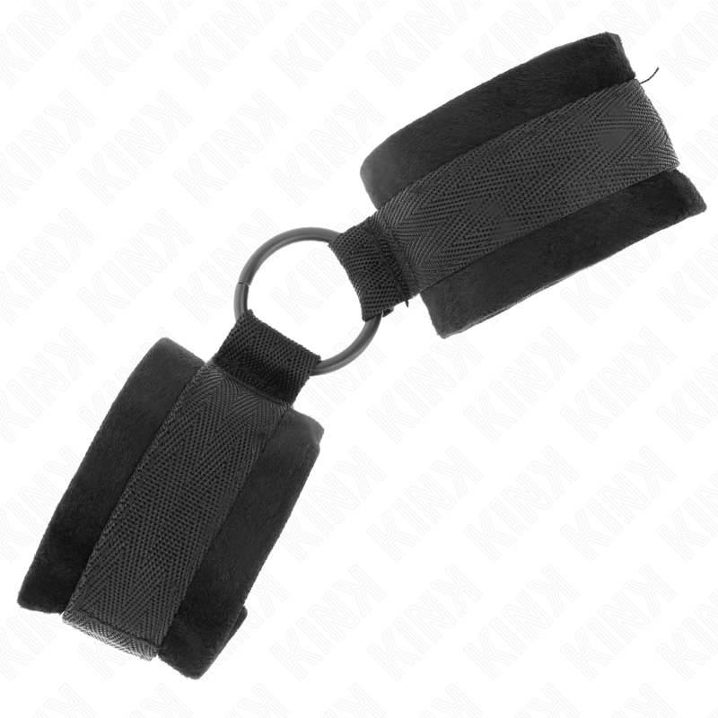 KINK - 25 CM BEGINNER WRISTBANDS WITH 4 CM BLACK RING ADJUSTABLE 15-25 CM