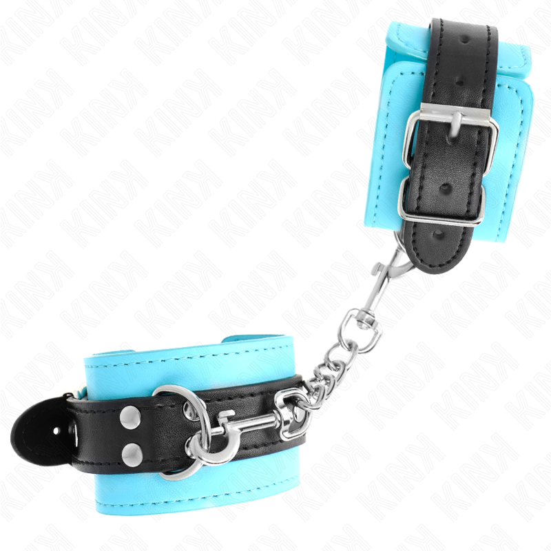 KINK - BLUE LINING HOOK WRISTBANDS ADJUSTABLE 20-28 CM X 5.5 CM