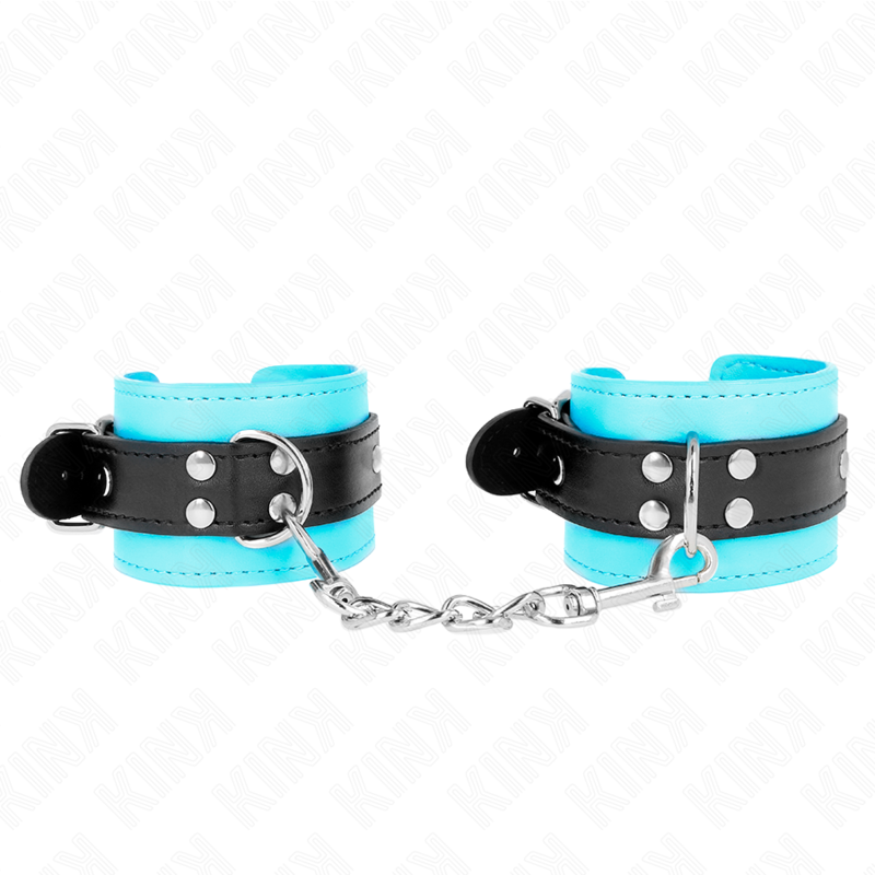KINK - BLUE LINING HOOK WRISTBANDS ADJUSTABLE 20-28 CM X 5.5 CM
