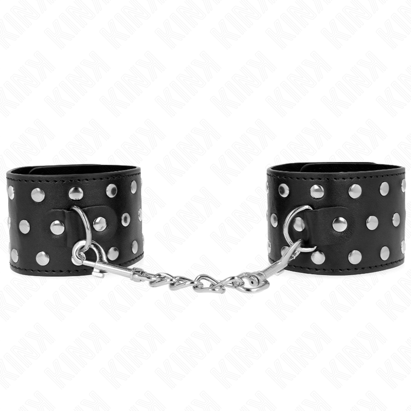 KINK - ADJUSTABLE PUNK STYLE WRISTBANDS 19-24 CM X 5.5 CM
