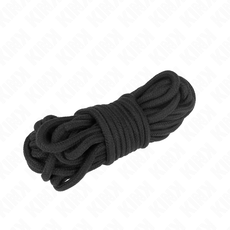 KINK - COTTON ROPE 5 METERS BLACK