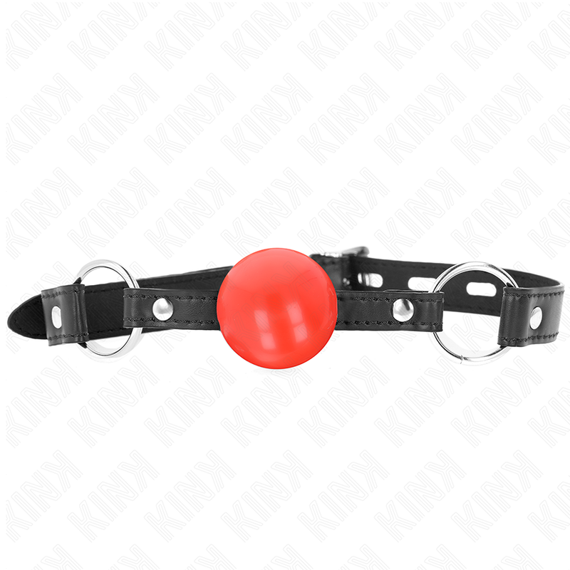 KINK - 4 CM BALL GAG RED TPE 60 x 2 CM