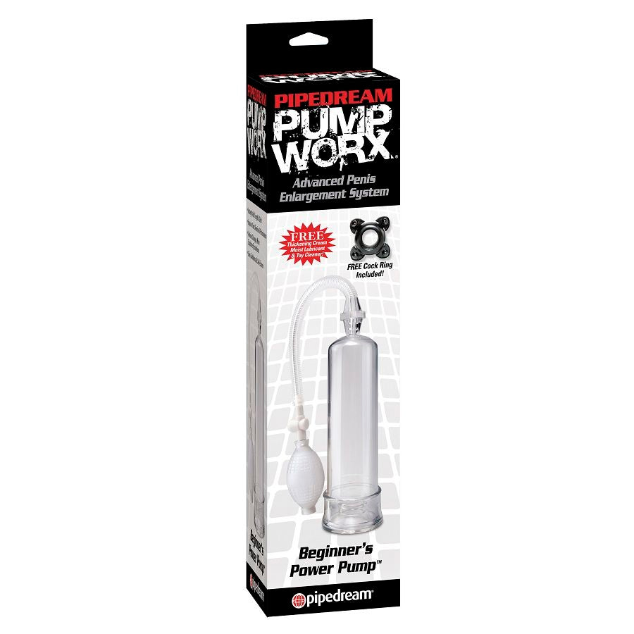 PUMP WORX - BEGINNER'S ERECTION PUMP TRANSPARENT