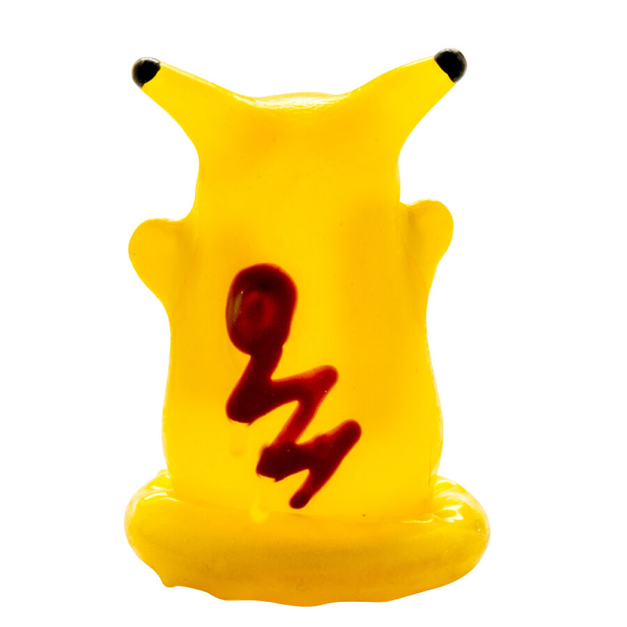 CONDOMERIE - PRESERVATIVO DECORATIVO PINTADO A MANO RATÓN AMARILLO