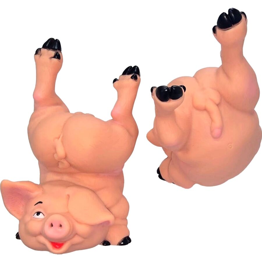 DIABLO PICANTE - HUCHA FORMA DE CERDITO DESNUDO