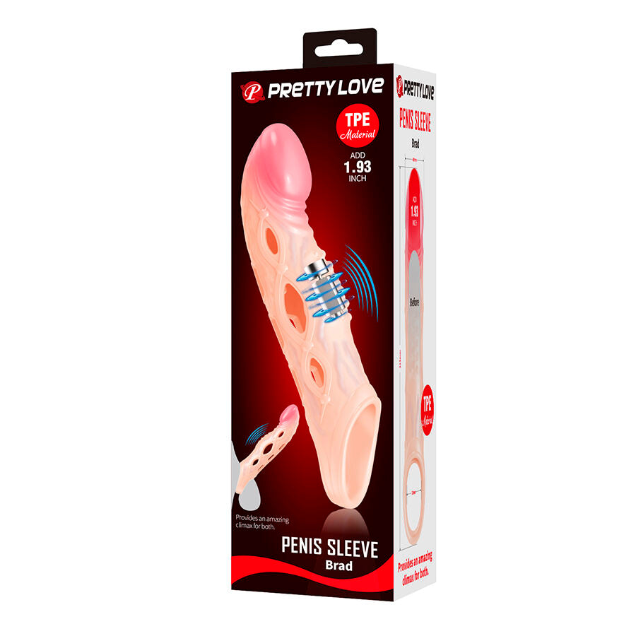 PRETTY LOVE - BRAD FUNDA PARA PENE CON VIBRACIÓN