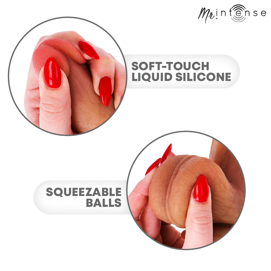 MR INTENSE - BRUCE M DILDO SILICONA 20 CM -Ø- 4.5 CM