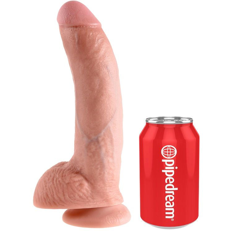 KING COCK - 9 NATURAL REALISTIC PENIS 22.9 CM