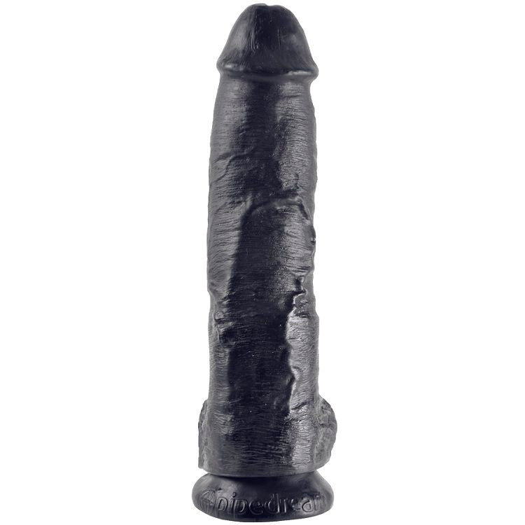 KING COCK - 10 REALISTIC BLACK PENIS 26.5 CM