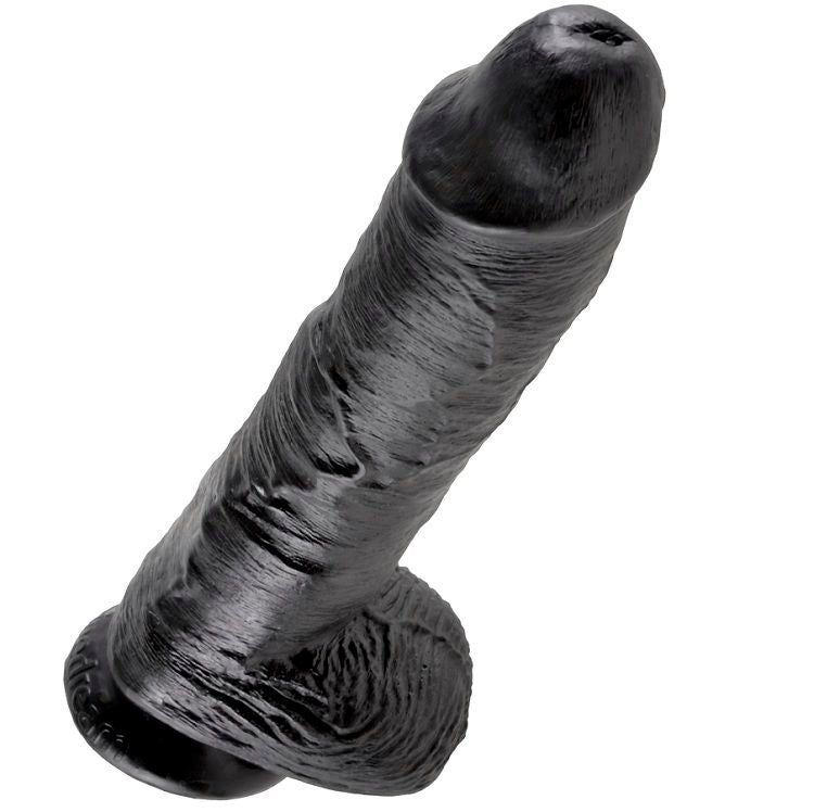 KING COCK - 10 REALISTIC BLACK PENIS 26.5 CM