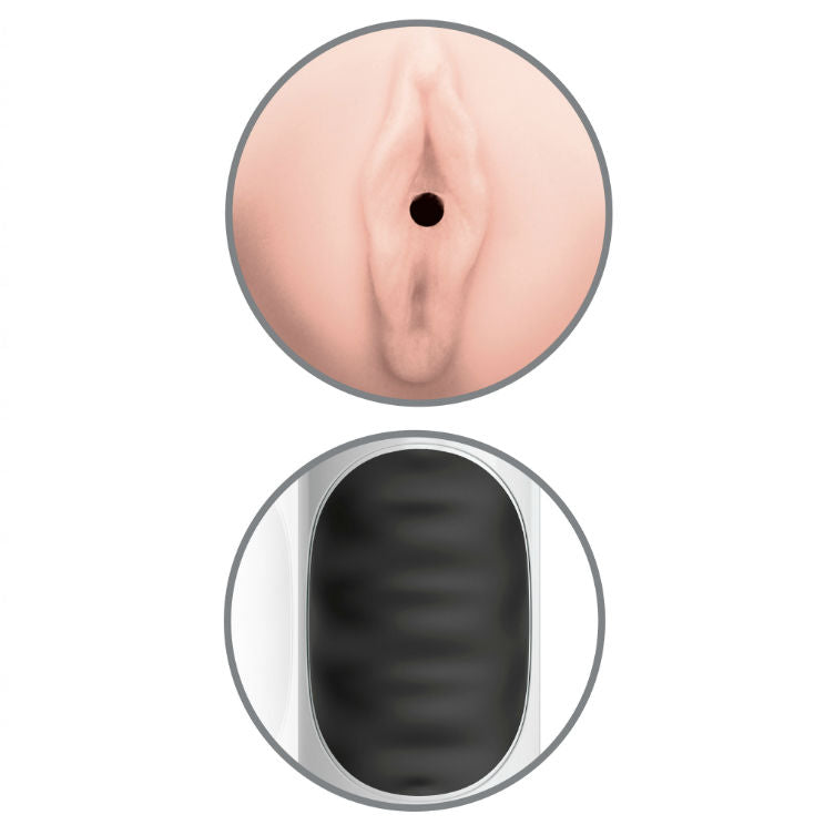 EXTREME TOYZ - PIPEDREAM MEGA GRIP VAGINA VIBRATING MASTURBATOR