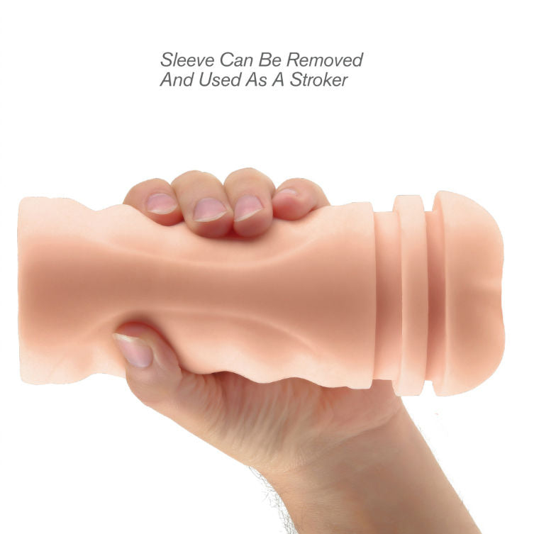 EXTREME TOYZ - PIPEDREAM MEGA GRIP VAGINA VIBRATING MASTURBATOR