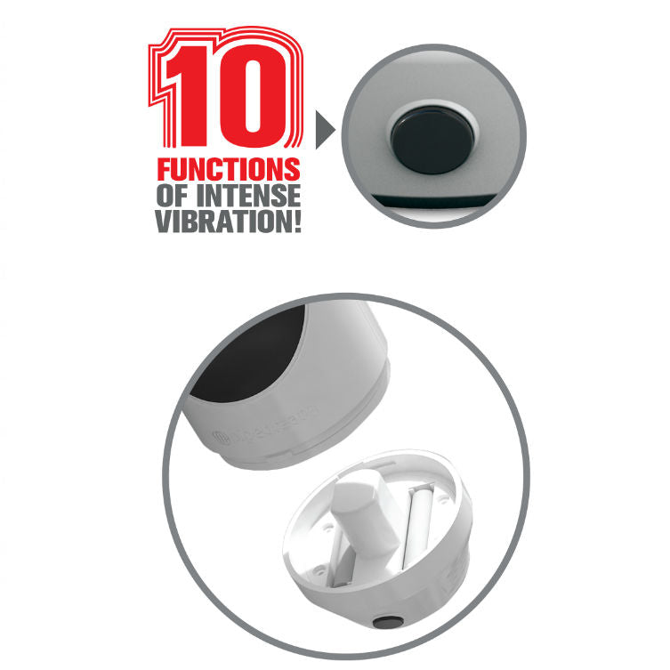 EXTREME TOYZ - PIPEDREAM MEGA GRIP VAGINA VIBRATING MASTURBATOR