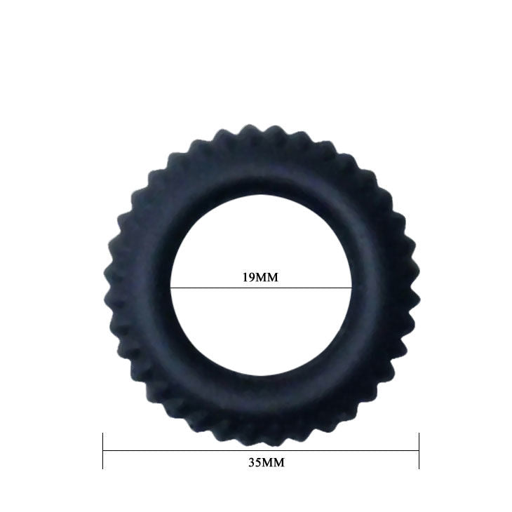 DANCE - TITAN COCKRING BLACK 1.9 CM