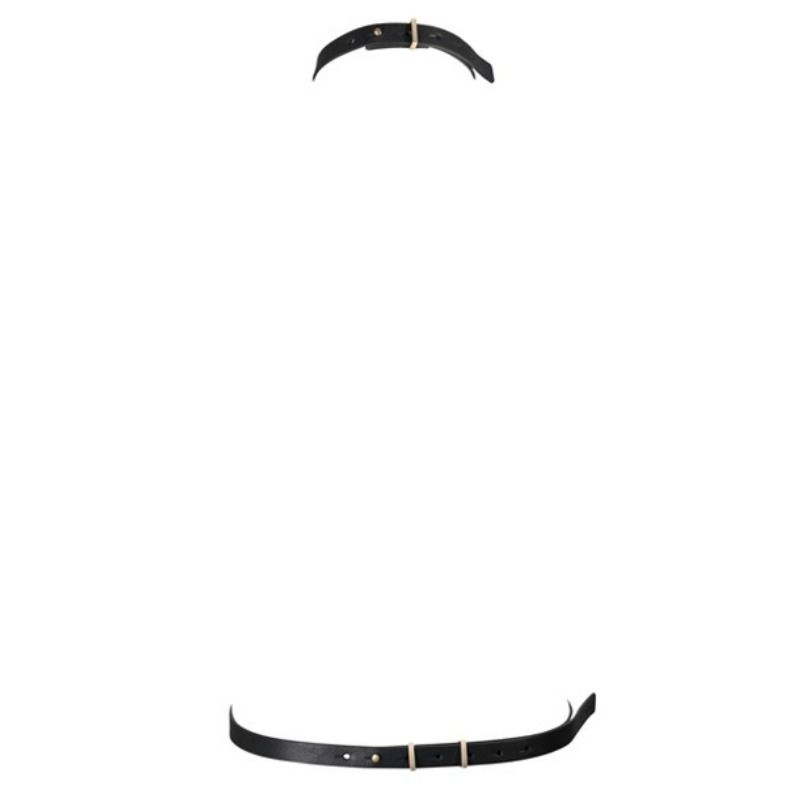 BIJOUX - INDISCRETS MAZE BLACK HARNESS