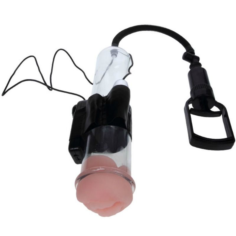 BAILE - ERECTION PUMP WITH FINGER PULLER AND VIBRATION