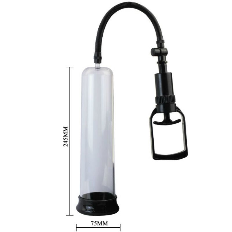 BAILE - ERECTION PUMP WITH FINGER PULLER AND VIBRATION