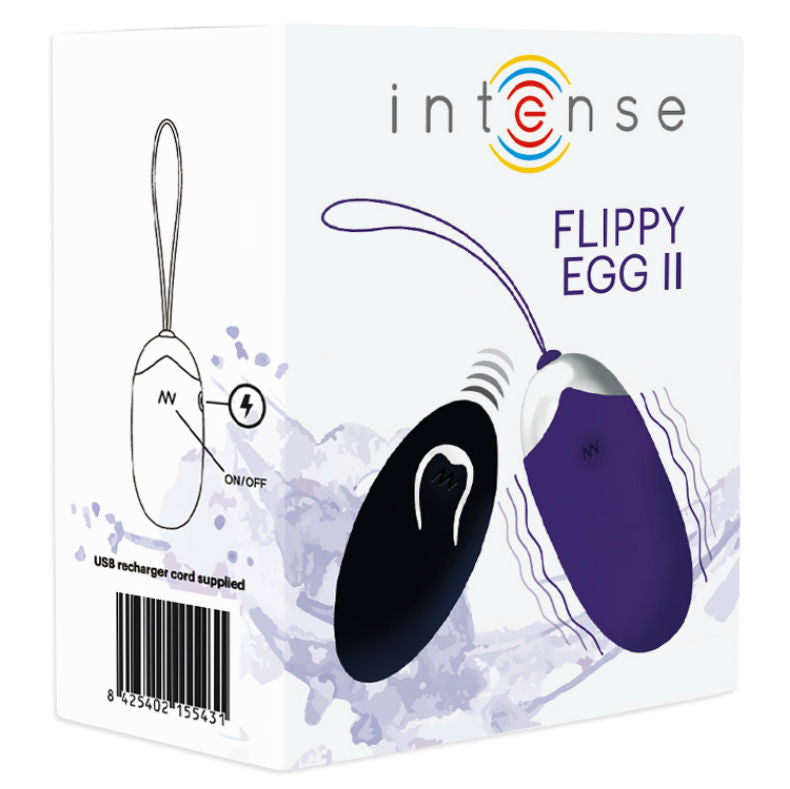 INTENSE - FLIPPY II REMOTE RECHARGEABLE EGG LILAC