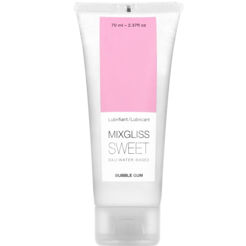 MIXGLISS - WATER-BASED GUM FLAVOR LUBRICANT 70 ML