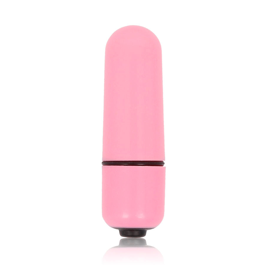 GLOSSY - SMALL PINK VIBRATING BULLET