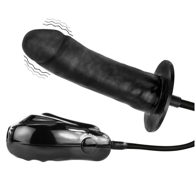 DANCE - BIGGER JOY INFLATABLE VIBRATING DILDO 16 CM