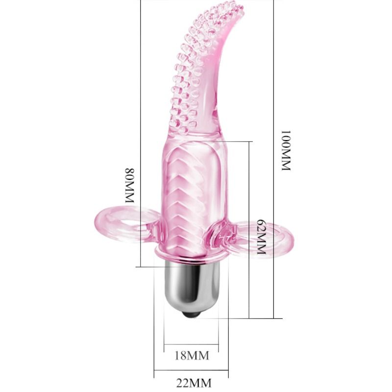 DANCE - VIBRO FINGER THIMBLE STIMULATOR