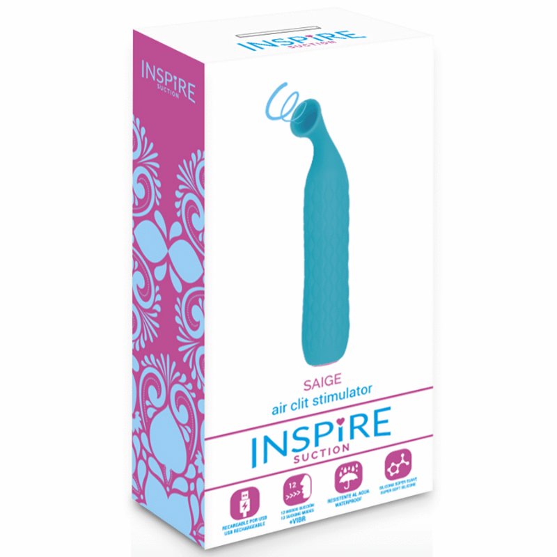 INSPIRE SUCTION - SAIGE TURQUOISE STIMULATOR