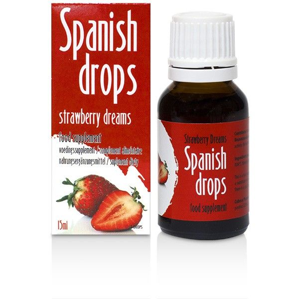 COBECO - SPANISH FLY STRAWBERRY DREAMS STIMULATING DROPS 15 ML