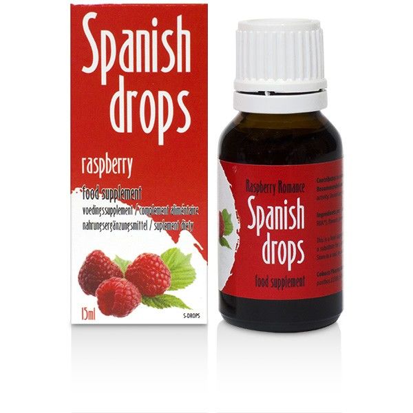 COBECO - SPANISH FLY ROMANTIC RASPBERRY STIMULATING DROPS