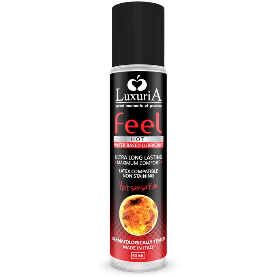 INTIMATELINE - LUXURIA FEEL HOT SENSATION WATER-BASED LUBRICANT WITH HEAT EFFECT 60 ML