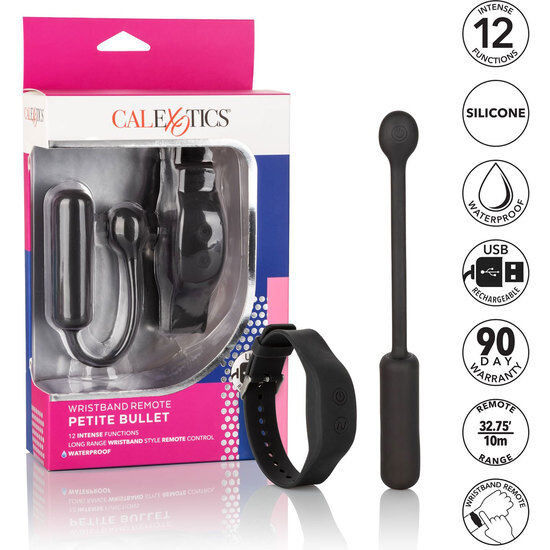 CALEXOTICS - SMALL VIBRATING BULLET WITH CONTROL BRACELET