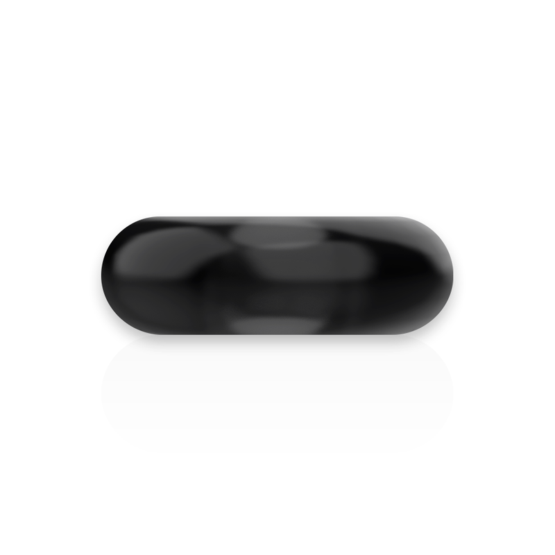 POWERING - SUPER FLEXIBLE Y RESISTENTE ANILLO PENE 3.5CM NEGRO