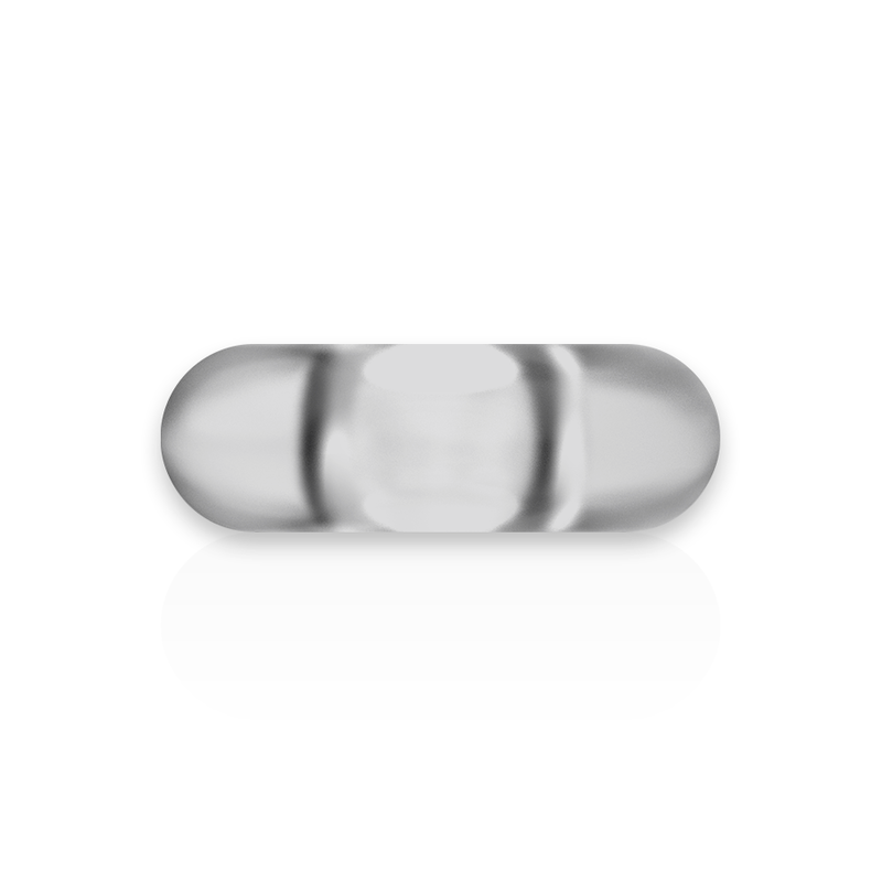 POWERING - SUPER FLEXIBLE Y RESISTENTE ANILLO PENE 3.5CM CLEAR