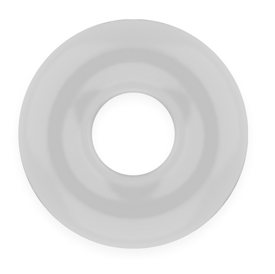 POWERING - SUPER FLEXIBLE Y RESISTENTE ANILLO PENE 3.5CM CLEAR