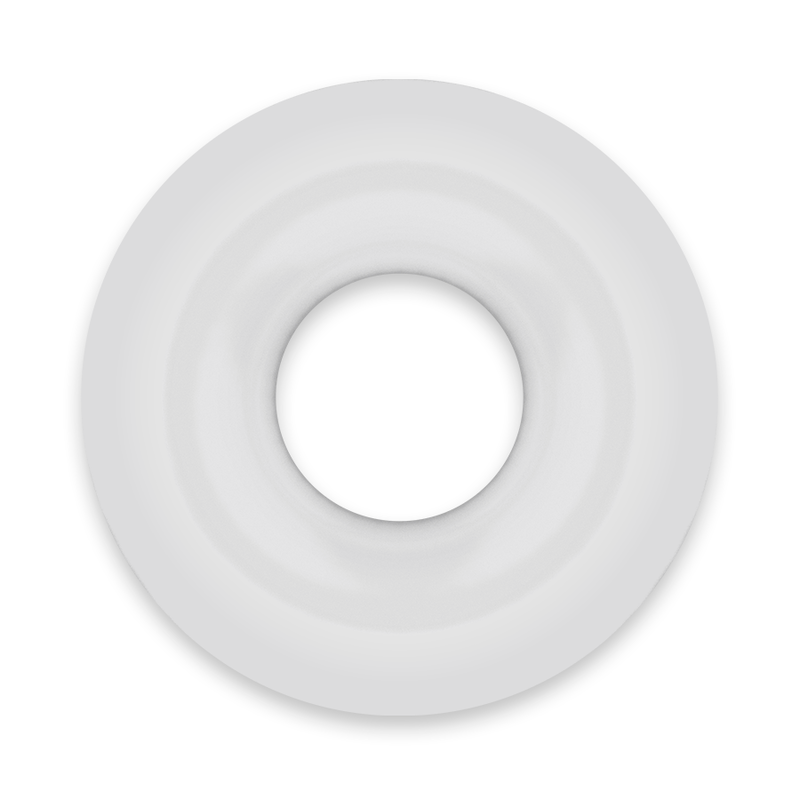 POWERING - SUPER FLEXIBLE Y RESISTENTE ANILLO PENE 4.5CM CLEAR