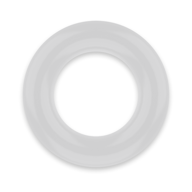 POWERING - SUPER FLEXIBLE Y RESISTENTE ANILLO PENE 4.8CM PR05 CLEAR