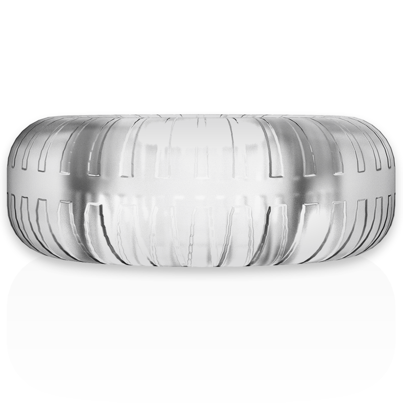 POWERING- SUPER FLEXIBLE Y RESISTENTE ANILLO PENE 4.5CM PR07 CLEAR