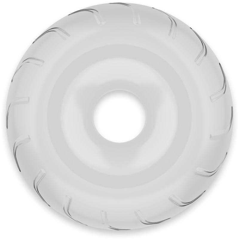 POWERING - SUPER FLEXIBLE Y RESISTENTE ANILLO PENE 5CM PR08 CLEAR