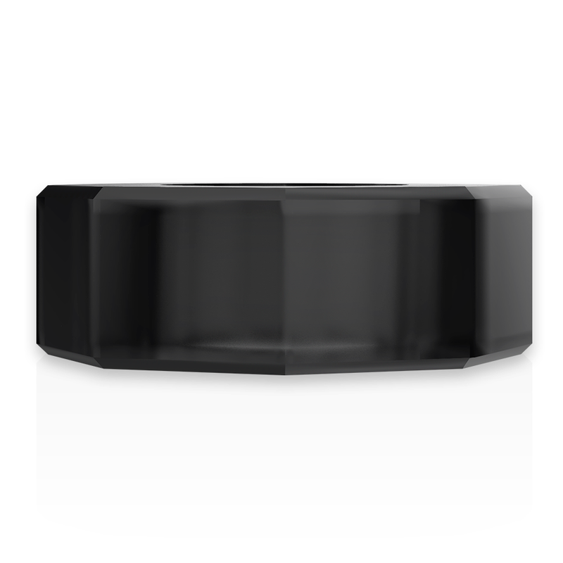 POWERING - SUPER FLEXIBLE Y RESISTENTE ANILLO PENE 5CM PR10 NEGRO