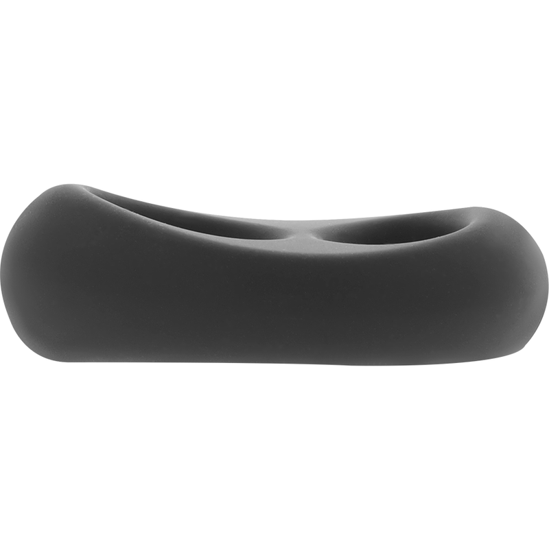 POWERING - SUPER FLEXIBLE Y RESISTENTE ANILLO PENE Y TESTICULOS PR13 NEGRO