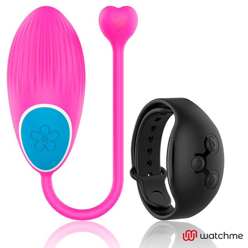 WEARWATCH - EGG REMOTE CONTROL TECHNOLOGY WATCHME FUCHSIA / JET BLACK