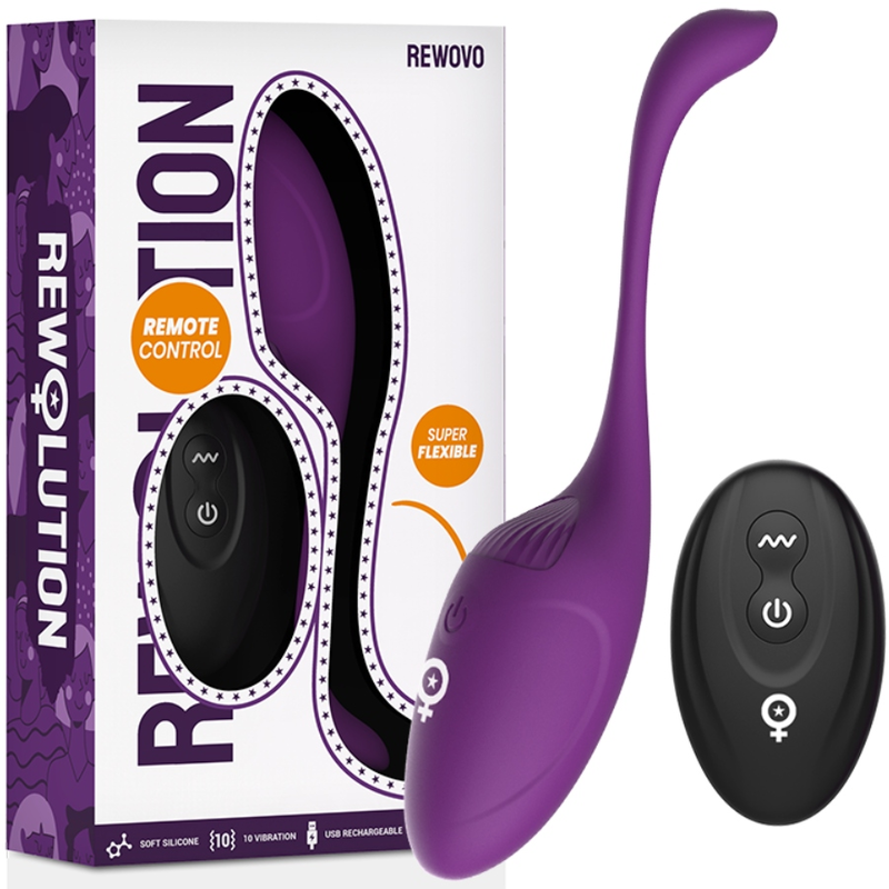 REWOLUTION - REWOVO VIBRATING EGG REMOTE CONTROL