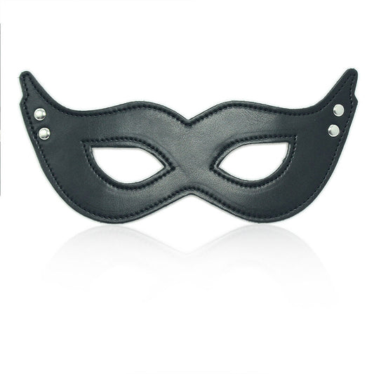 OHMAMA FETISH - PU MASK WITH BRACKETS
